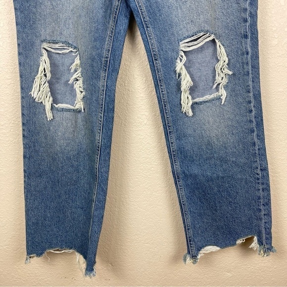 Free People We the Free Women's Maggie Mid Rise Straight Leg Jean Size 27 - Picture 5 of 14